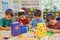 Paper Bags, 10" x 5" x 3", Assorted Colors, (Pack of 12) – Classroom Crafts, Party Favor & Gift Bags